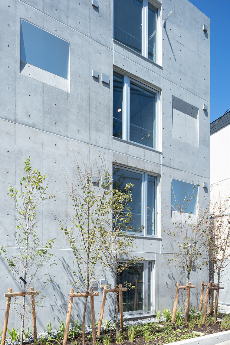 todoroki集合住宅-sasaki architecture-居住建築案例-築龍建築設計