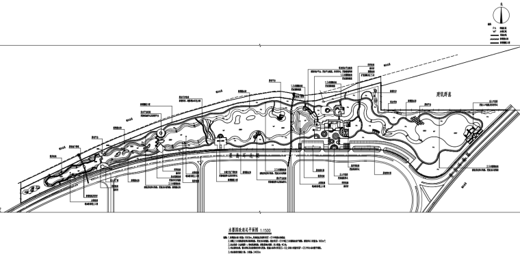 乡村景观滨水施工图资料下载-特色滨水公园景观升级改造工程施工图设计