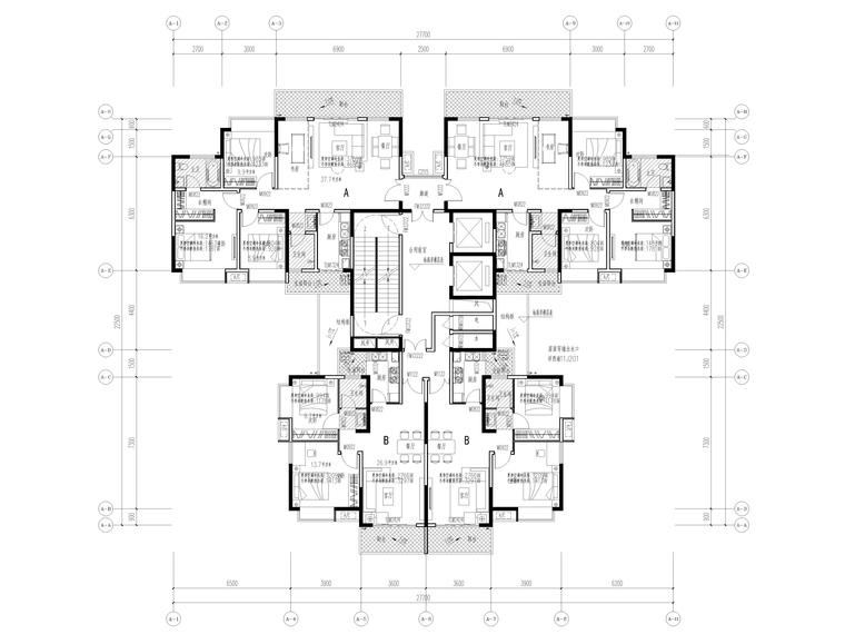 棚户区改造项目拆除工程资料下载-[贵州]棚户区改造项目暖通施工图2020