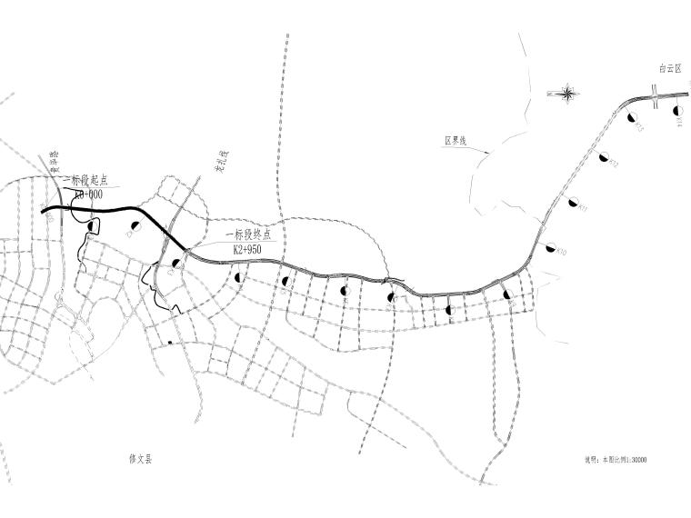 上海城市道路施工图资料下载-城市道路工程管综施工图2020