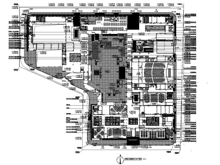 郑州大学新校区景观施工图资料下载-某党校新校区室外景观施工图设计2020年
