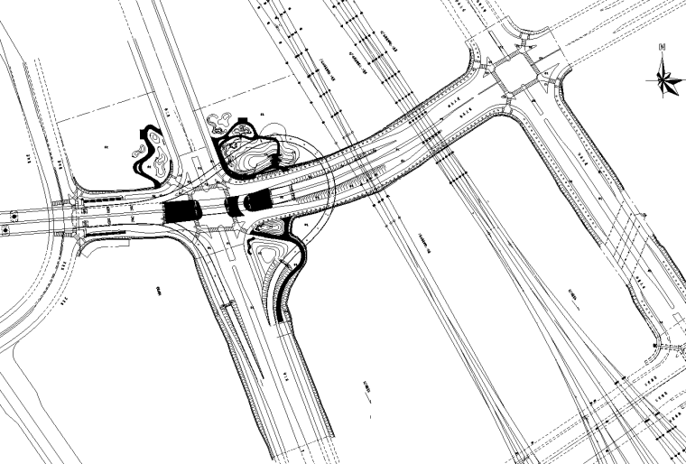 市政花坛设计图资料下载-[广东]大桥及周边市政道路绿化升级施工图
