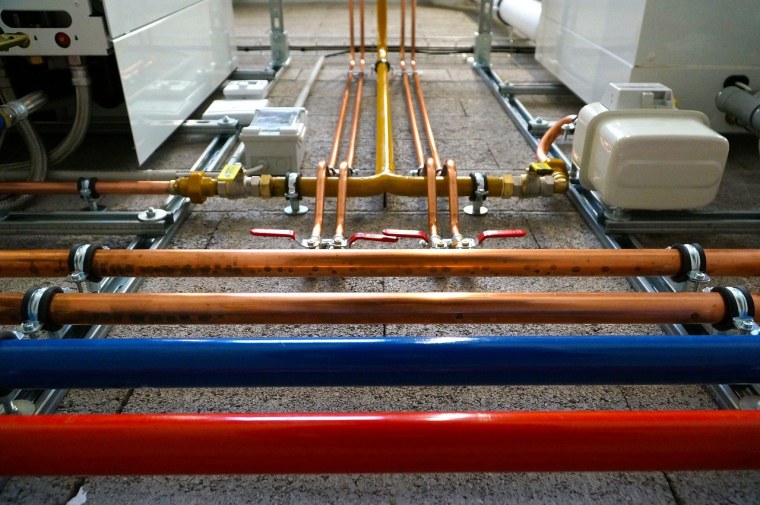 室内燃气管道安装工艺资料下载-燃气管道安装工程量计算课件（47页）