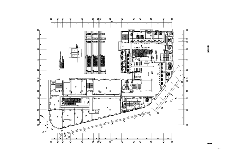 厂房智能化工程图纸资料下载-某大厅装修项目智能化安装工程图纸
