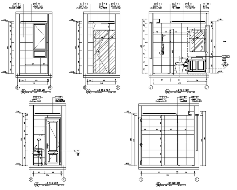 [山东]现代古典别墅样板间装修效果+施工图_6