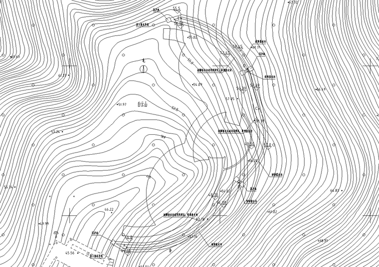 [广东]景观室边坡支护设计cad图2020-岩土工程图纸-筑龙岩土工程论坛