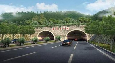 隧道洞口工程专项方案资料下载-[国企]高速公路尖峰顶隧道洞口布置专项方案