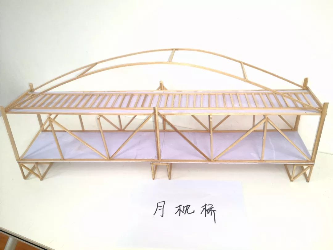 [分享]来看看未来桥梁设计大师的桥梁模型