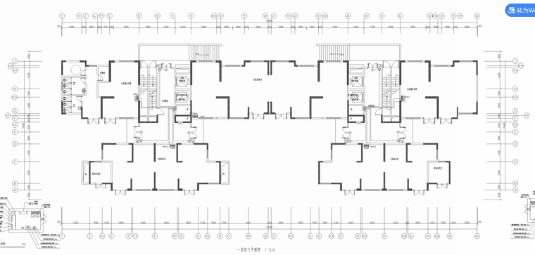 成都安置房施工图资料下载-[贵州]安置房12#楼电气施工图