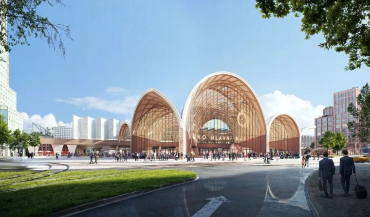 2021质量月竞赛资料下载-捷克最大建筑竞赛‘布尔诺火车总站’