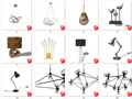 72套2017年常用灯具室内SU模型设计