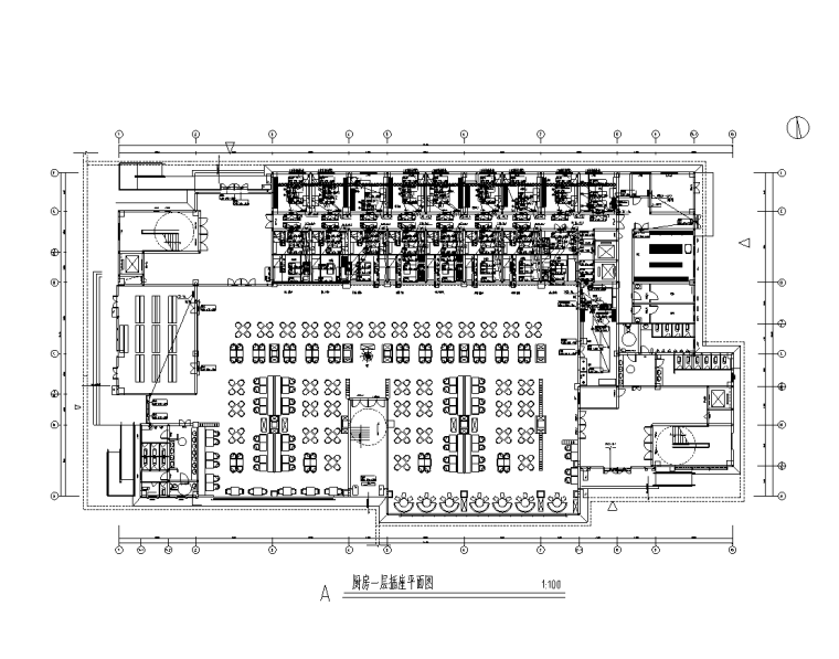 大学食堂设计案例资料下载-大学食堂电气