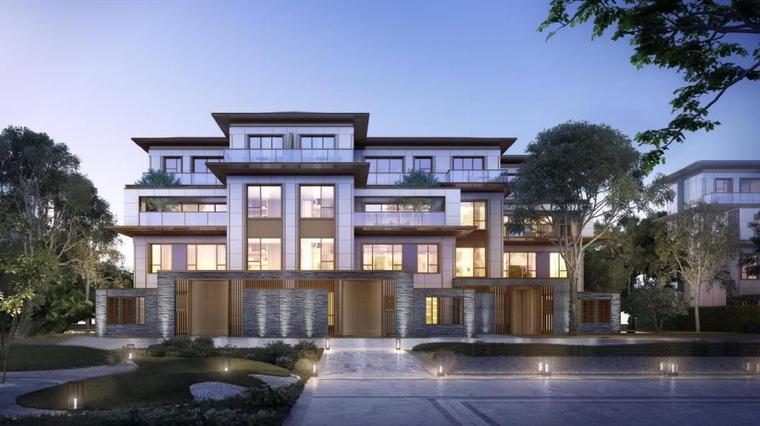 [湖北]现代高层 洋房 叠墅住宅规划文本2021