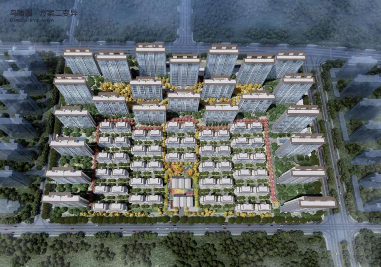 2021住宅设计资料下载-[西安]现代高层+洋房+叠墅住宅规划文本2021