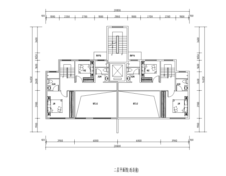 上中下叠墅效果图资料下载-[湖北]武汉叠墅+洋房户型图设计2021年