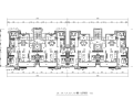 [河北]128平方1梯2户住宅户型图设计2020