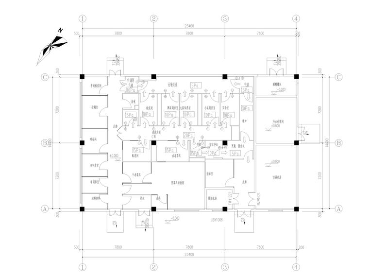 实验动物房全套施工图资料下载-[贵州]抗肿瘤基地动物房暖通施工图