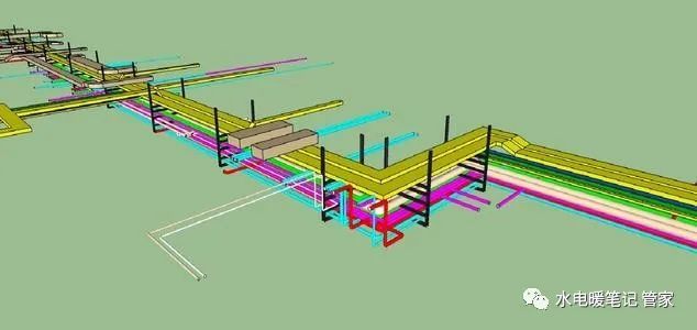 管线综合布置su资料下载-管线布置要点，记得收藏！