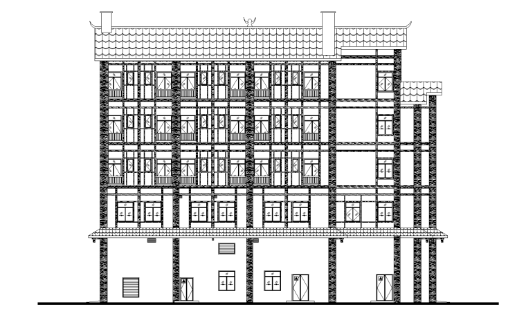 公寓节能设计汇报资料下载-[贵州]现代公寓建筑及节能施工图设计-2020