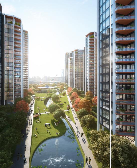 [上海]高层住宅 办公居住区规划文本pdf