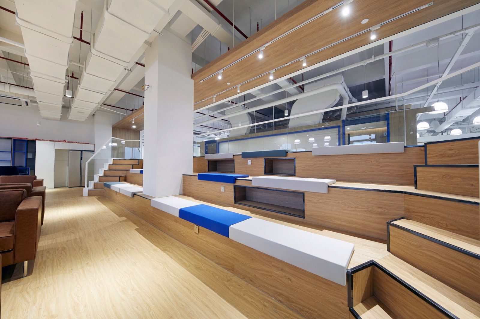 上海某研究院的办公室-办公空间设计案例-筑龙室内设计论坛