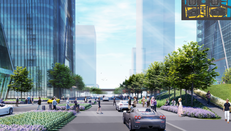 2021商业住宅资料下载-[上海]滨水科技城商业景观概念更新汇报2021