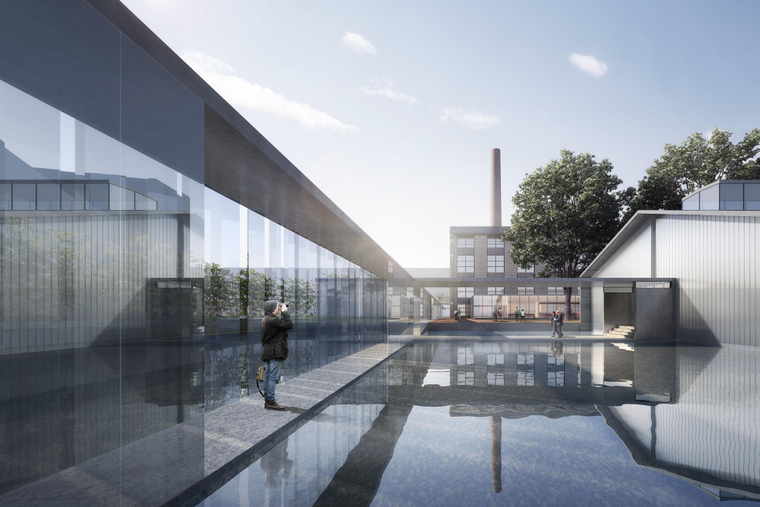 [湖北]现代工业风艺术商业景观设计方案