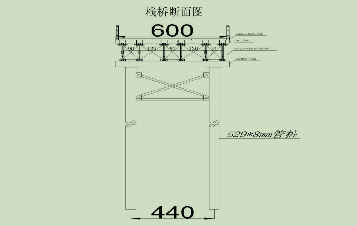 2020年施工方案资料下载-高速改扩建钢便桥专项施工方案(2020,79P)