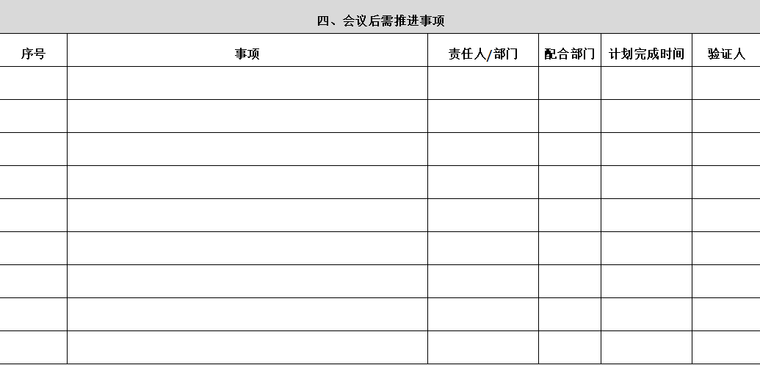 施工对设计提资资料下载-《会议纪要模板》--提资交圈确认