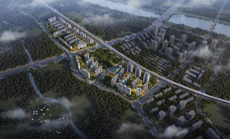 新中式小区设计文本资料下载-[重庆]新中式山地高层+洋房住宅设计文本PDF