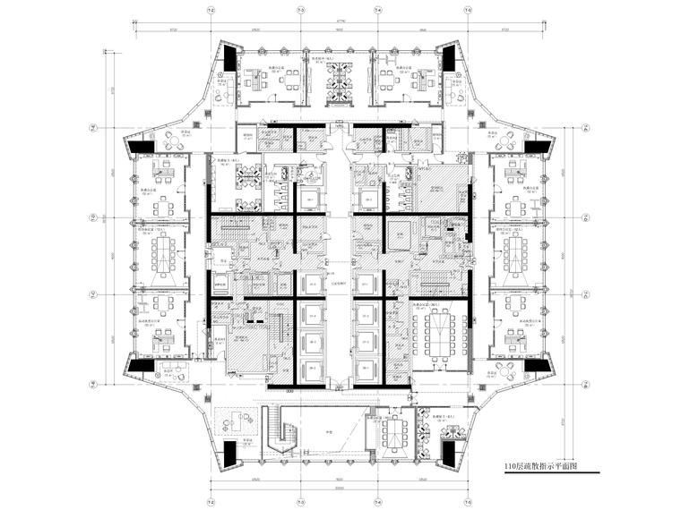 商业室内装修施工方案资料下载-深圳金融中心高管区室内装修工程电气施工图