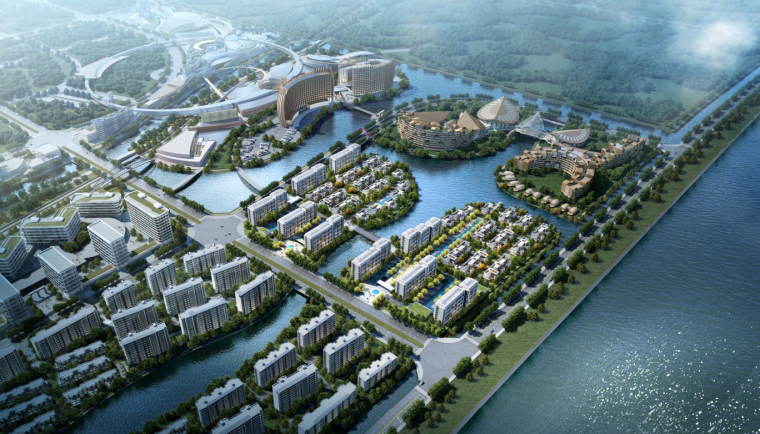 文旅大厦概念方案资料下载-2021滨海（文旅度假）项目概念规划方案