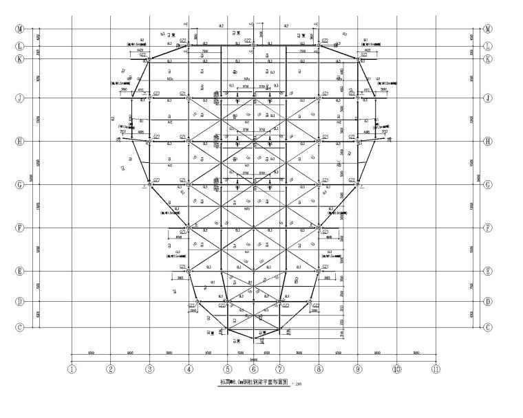 钢结构场馆造价资料下载-钢结构场馆结构施工图（2017+11p）