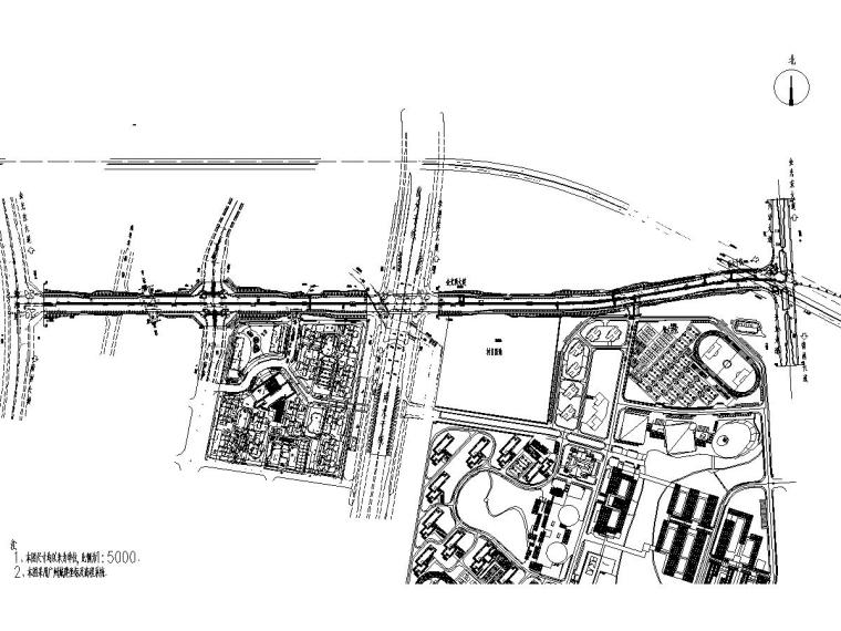 工程道路设计说明资料下载-某大道工程道路绿化施工图设计2020年