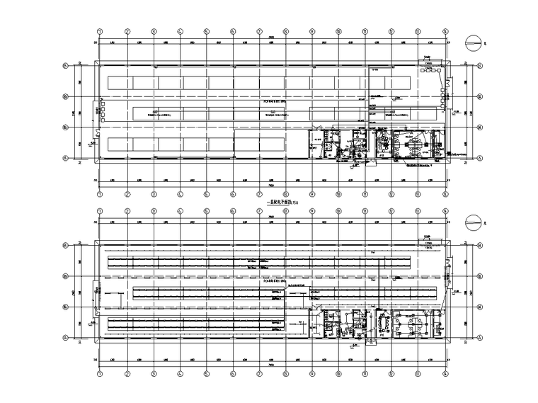 厂房室外配电施工图资料下载-山东丁类厂房电气施工图（含变配电）