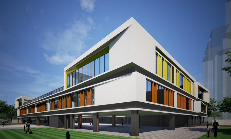 [幼儿园]东方剑桥幼儿园建筑设计方案