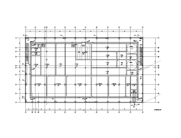 丁类二层厂房建筑施工图资料下载-山东3层丁类厂房水道施工图