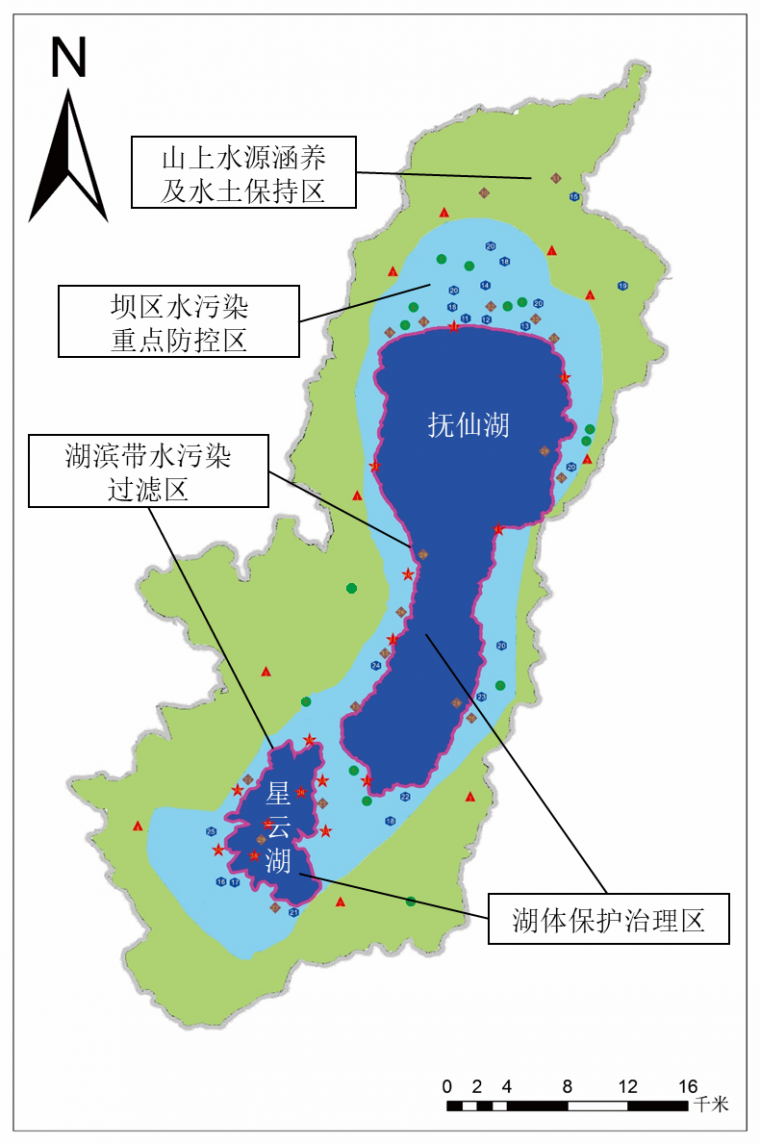 贺兰山风光 四个保护修复治理单元及41个子项目分布图 4.