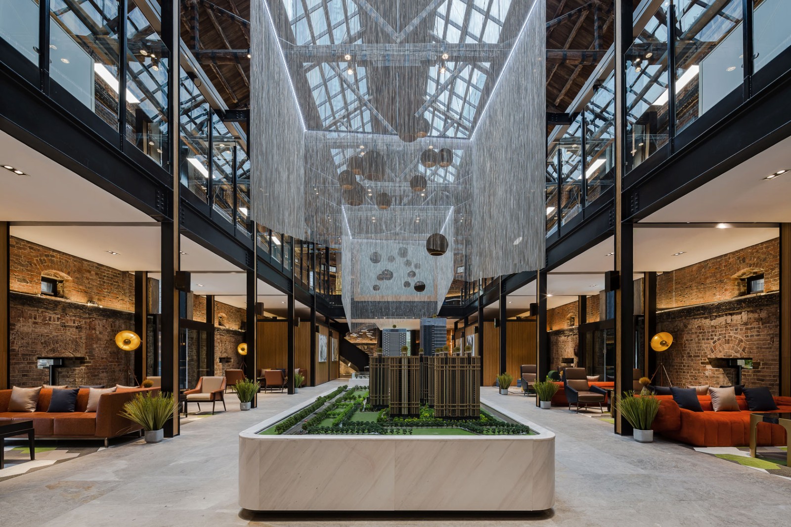 长沙粮仓x号售楼中心-黑龙设计hld-商业展示空间设计案例-筑龙室内设