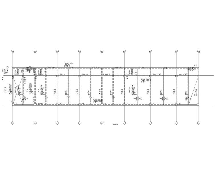 单层框架结构传达室辅助用房结构施工图2019_2