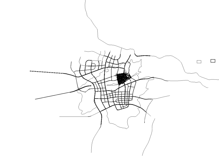 市政道路管综资料下载-[贵州]产业园市政道路延伸工程施工图纸2018