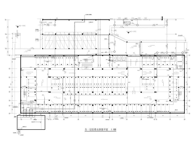 医院建设工程施工图纸资料下载-[贵州]医院建设项目门诊楼给排水施工图