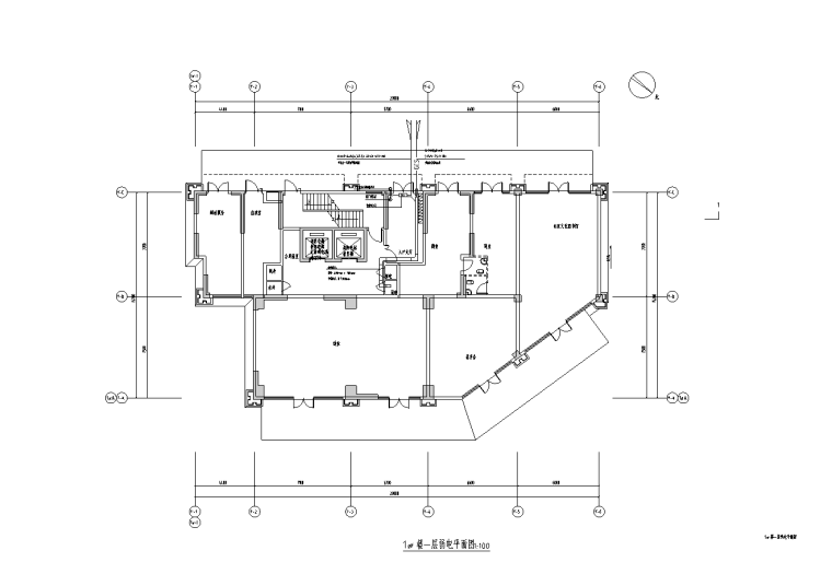 公租房施工图全套资料下载-贵州高层公租房1#电气施工图