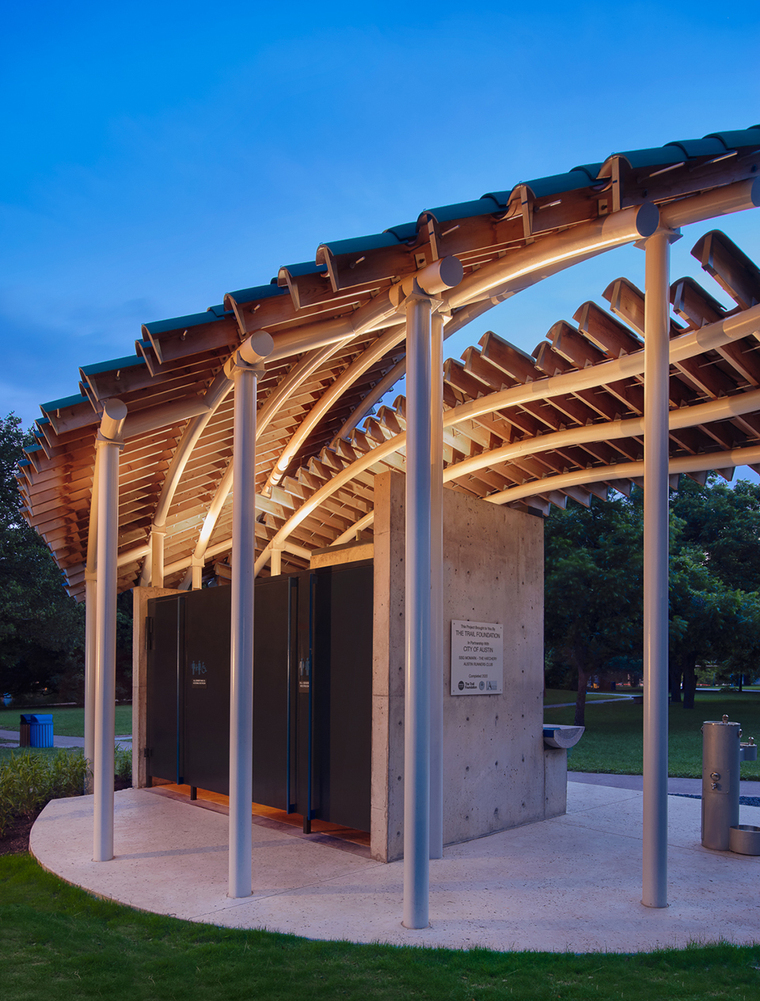 美国节日海滩公厕-jobe corral architects-公共环境案例-筑龙园林