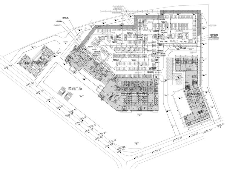 地下室车库雨棚施工图资料下载-贵州医院地下室车库及设备用房暖通施工图