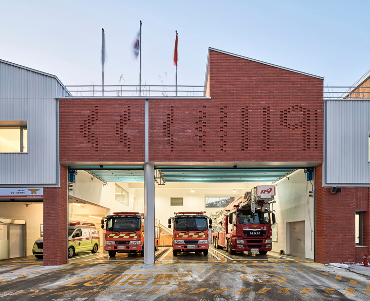 韩国gangil 119消防局