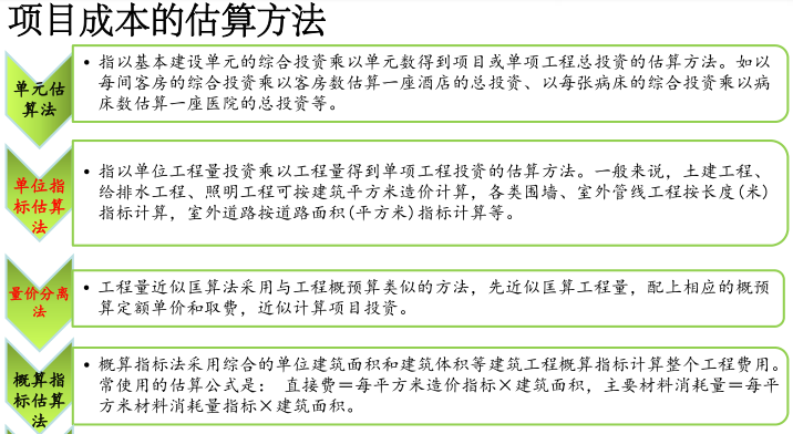 项目成本的估算方法.png