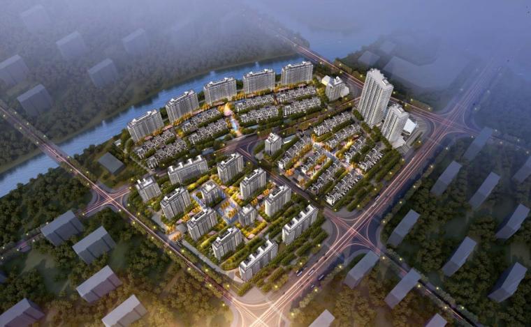 北方新中式居住区案例资料下载-[上海]新中式高层+洋房居住区规划文本PDF