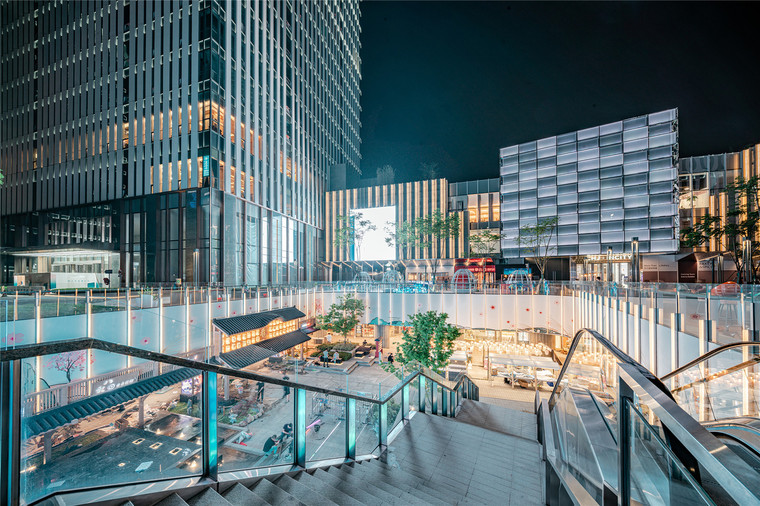 上海漕河泾印象城商业街区景观