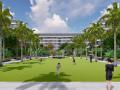 [海南]现代花园洋房-度假住宅景观方案2020